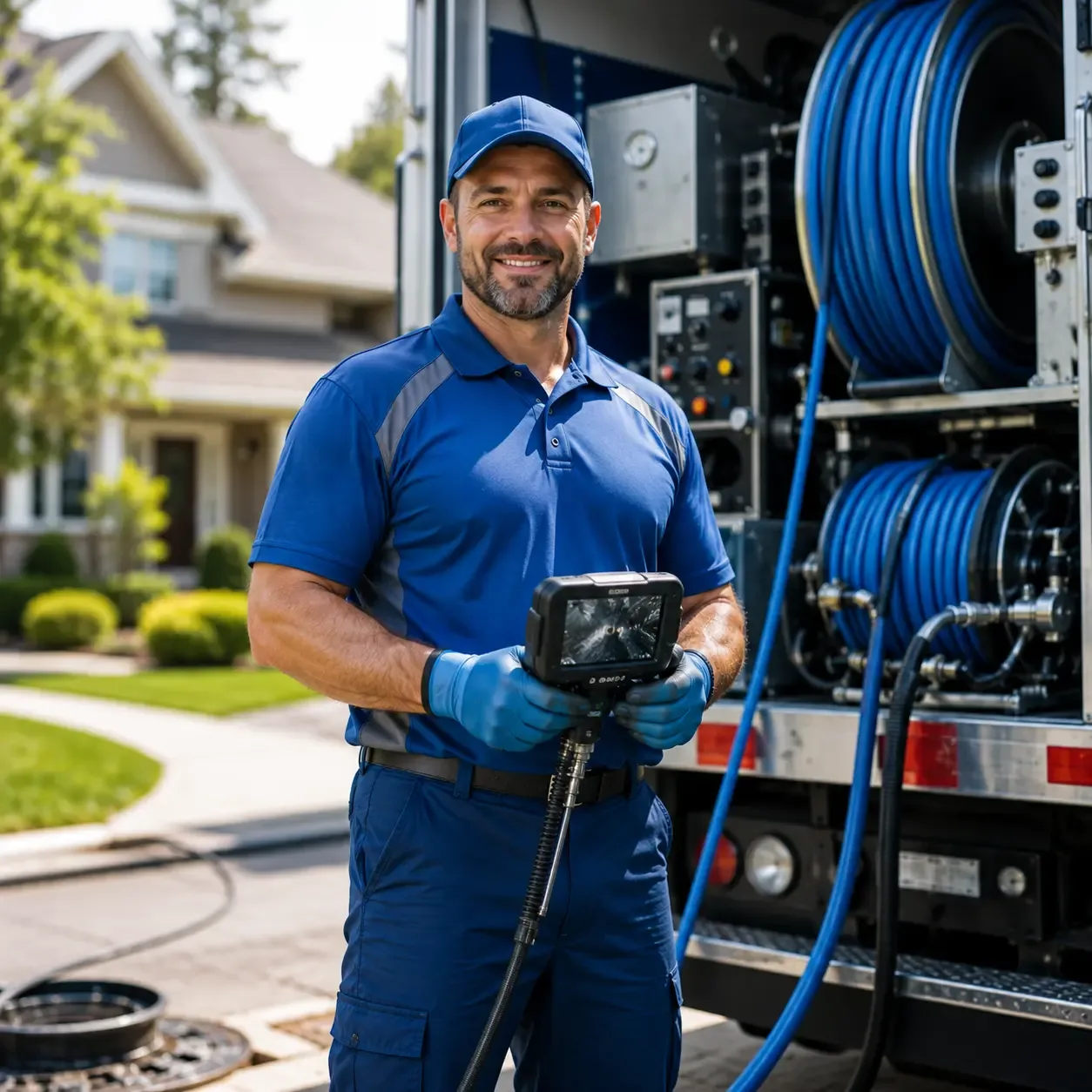 Local outdoor drain cleaning specialists in Anacoco, LA